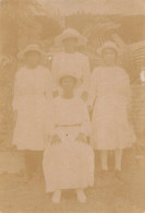 ¤¤  -  ANTILLES  -  SAINTE-LUCIE   -   Carte-Photo D'une Femme Et Ses Enfants       -   ¤¤ - St. Lucia