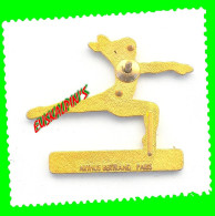 Pin's Arthus Bertrand. Gymnastique, Sol, BERCY 90, Bleu Ciel, 2 Scans.  Attention Frais Port Voir Descriptif - Arthus Bertrand