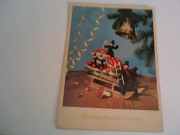 FUNGO FUNGHI CHAMPIGNONS MUSHROOMS BUON ANNO NUOVO CAMPANA BELL1971 - Pilze