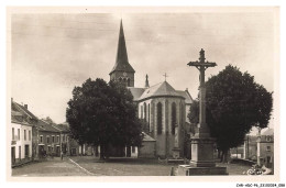 CAR-ADCP6-0410-63 - MANZAT - L'église Et La Place - Manzat