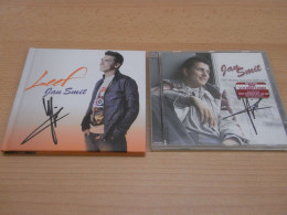 2x CD Gesigneerd - Signed : Jan Smit 2006 - 2010 (s150) - Handtekening / Autographe - Autographs