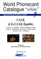 Word Phonecard Catalogue White N°7 - U.S.S.R. & Ex Republics - Libros & Cds