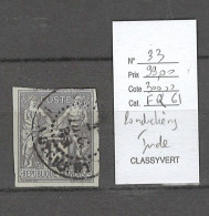 Inde - Colonies Generales - Pondichery - Yvert 33 - Type Sage - Gebruikt
