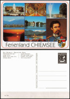 Ansichtskarte Chiemsee Mehrbildkarte Der Chiemsee Bayerische Alpen 1990 - Chiemgauer Alpen