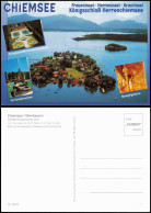 Chiemsee Fraueninsel Chiemsee, Mehrbildkarte U.a. Mit D. Königsschloss 2000 - Chiemgauer Alpen