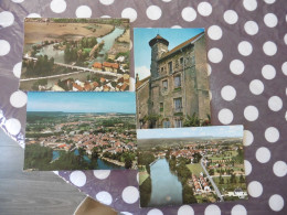 4   CARTES       POSTALES    DE  SCEY    SUR      SAONE   ( HAUTE    SAONE  ) - Scey-sur-Saône-et-Saint-Albin