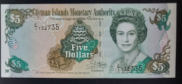 Cayman  5 Dollars. 2001  . P27 - Isole Caiman