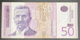 ### Serbien Serbie 50 Dinar 2014 Condition F - See Picture ### - Serbia