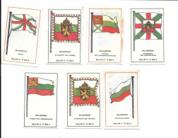 DD48 - VIGNETTES CIGARETTES MASSARY - DRAPEAUX - BULGARIE - Andere & Zonder Classificatie