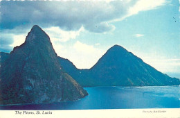 Antilles - Sainte Lucie - Saint Lucia - The Pitons - CPM - Voir Scans Recto-Verso - St. Lucia