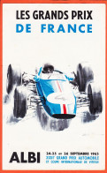 02851 ️ XXIIIe Grand Prix Automobile ALBI ◉ 24-26 Septembre 1965 (•◡•) Programme Officiel ◉ Plan Circuit-Prix-Horaires - Automovilismo - F1