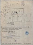 MOUSTIER S/S  Plan D'urbanisme  Rue De La Grotte - Architectuur
