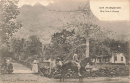 POLYNESIE ILES MARQUISES Une Vue A Atuana - Französisch-Polynesien