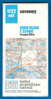Carte IGN : Savenay:  1122 EST - Topographical Maps