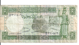 SYRIE  5 POUNDS 1978 VF P 100 B - Syrie