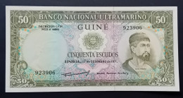 PORTUGUESE GUINEA - 50 ESCUDOS - 1971 -  UNC  - P 44 - BANKNOTES - PAPER MONEY - - Guinea-Bissau