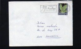 Svizzera - La Chaux Des Fonds - Gare Di Sci Di Fondo . Annullo - Waterski