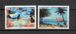 WALLIS ET FUTUNA   N° 658 + 659    NEUFS SANS CHARNIERE COTE 6.80€   PEINTRE TABLEAUX ART - Unused Stamps