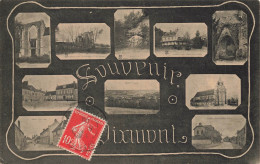 CPA Souvenir De Dixmont-Multivues-Timbre        L3836 - Dixmont