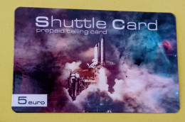 Shuttle Card Calling Card 5 Euro Usata. - Space