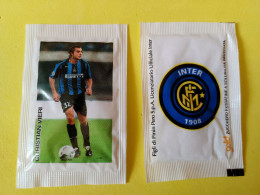 Chistian Vieri Inter  Bustina Zucchero Pininpero 2001 - Suiker
