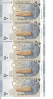 SYRIE 50 POUNDS 2009 UNC P 112 ( 5 Billets ) - Syrie