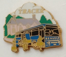 Pin's RENAULT TRACER  BUS CAR ARTHUS BERTRAND - Arthus Bertrand