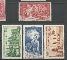 GUINEE PA N° 6 à 9 NEUF* TRACE DE CHARNIERE  / Hinge / MH - Altri & Non Classificati