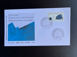 GERMANY 2015 FDC FREIBERG UNIVERSITY SELF ADHESIVE STAMP BERLIN 03-12-2015 DUITSLAND DEUTSCHLAND SELBSTKLEBEND - 2011-…