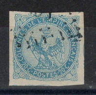 Colonies Générales - YV 4 Oblitéré , 4 Marges , Pas Aminci , Cote 18 Euros - Aigle Impérial