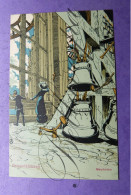 Alfred OST Artist   Illustrateur TOP X 6 Reeks Beiaard Mechelen Romboutskerk  Extreme Rare - Mechelen