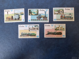 CUBA  NEUF  2002    ANI.  165  DEL  FERROCARRIL  EN  CUBA  //  PARFAIT  ETAT  //  1er  CHOIX  // - Ungebraucht