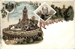 Gruss Kyffhäuser - Litho - Kyffhäuser