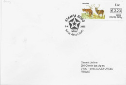 Vignette D'affranchissement De Bureau De Poste - Acon - Peintre Animalière Wendy Walsh - Renard - Cerf - Stampa 2023 - Automatenmarken (Frama)
