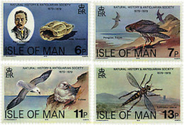 66324 MNH MAN 1979 CENTENARIO DE LA SOCIEDAD DE HISTORIA NATURAL - Fossielen