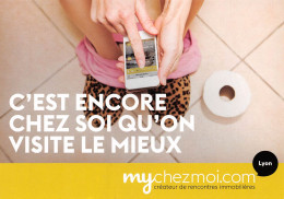 LYON Mychezmoi 35 Rue De Marseille Agence Immobilière 35 (scan Recto Verso)KEVREN0766 - Lyon 7