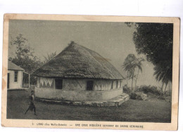 Wallis Oceanie LANO Une Case Indigene Servant De Grand Seminaire - Wallis E Futuna