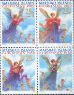 342537 MNH MARSHALL Islas 1989 NAVIDAD - Marshall Islands