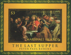 651592 MNH MARSHALL Islas 1997 LA ULTIMA CENA DE RUBENS - Marshall Islands