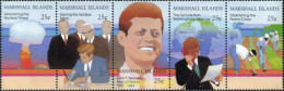 356324 MNH MARSHALL Islas 1988 25 ANIVERSARIO DE LA MUERTE DEL PRESIDENTE KENNEDY - Marshall Islands