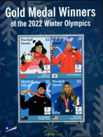 687676 MNH MARSHALL Islas 2022 24 JUEGOS OLÍMPICOS DE INVIERNO, BEIJING 2022 - Marshall Islands