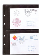 Suisse -(2011) - 2 Lettres Journee Du Timbre - Lettres & Documents