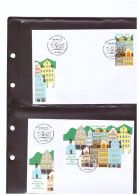 Suisse -(2012) - 4  Lettres Journee Du Timbre - Lettres & Documents