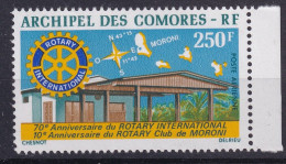 Archipel Des Comores                 PA 66 **     Rotary - Posta Aerea