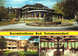 BAD TATZMANNSDORF, OBERWART, SPA HOUSE, FOUNTAIN, PARK, POSTCARD, AUSTRIA - Oberwart
