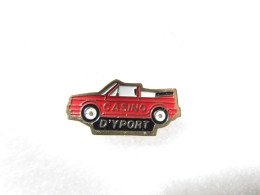 PIN'S    VOLKSWAGEN  GOLF  1  CABRIOLET CASINO  D'YPORT - Volkswagen