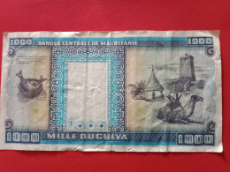 MAURITANIE - BILLET DE 1000 OUGUIYA - 2001 - Mauritania