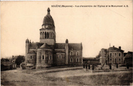 CPA Bouere - Vue D'ensemble De L'eglise (191107) - Crez En Bouere