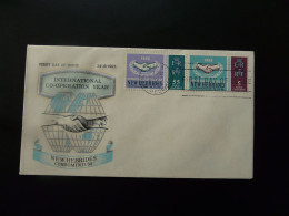 FDC Cooperation Year New Hebrides 1965 - FDC