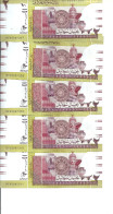 SOUDAN 2 POUNDS 2017 UNC P 71 C ( 5 Billets ) - Sudan